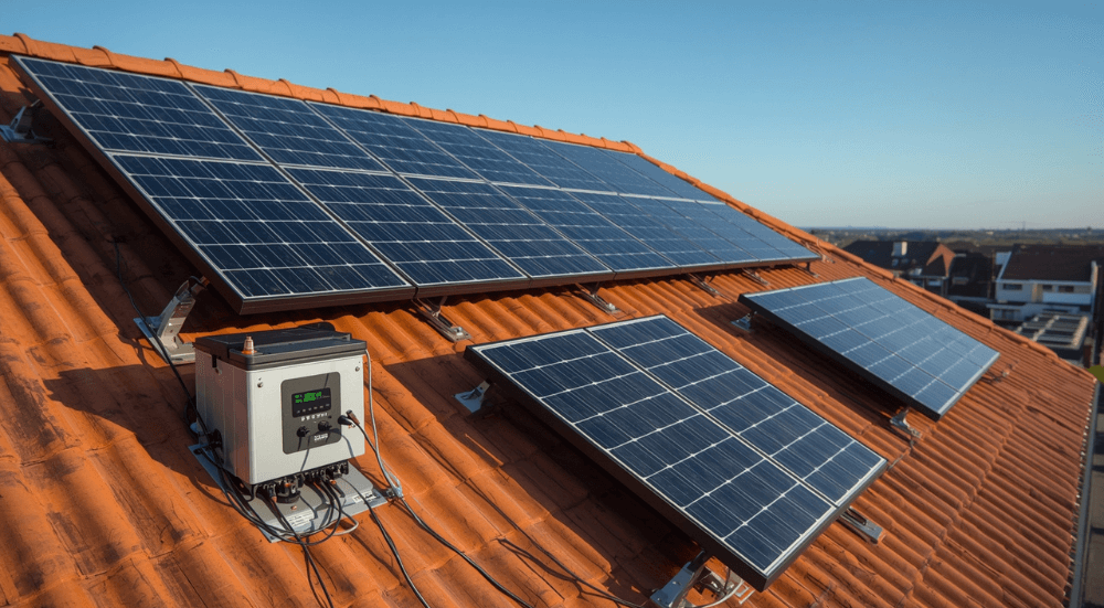 installation panneau solaire avec batterie en Tunisie